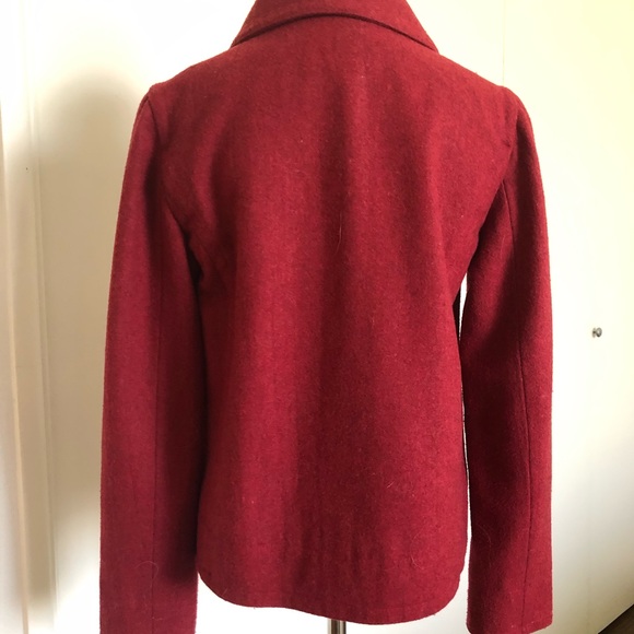 Deep Red Gap Peacoat - Picture 4 of 4